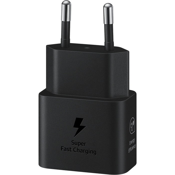 Samsung EP-T2510XBEGEU Adaptateur secteur 25W USB Type-C Noir Samsung EP-T2510XBEGEU Adaptateur secteur 25W USB Type-C Noir