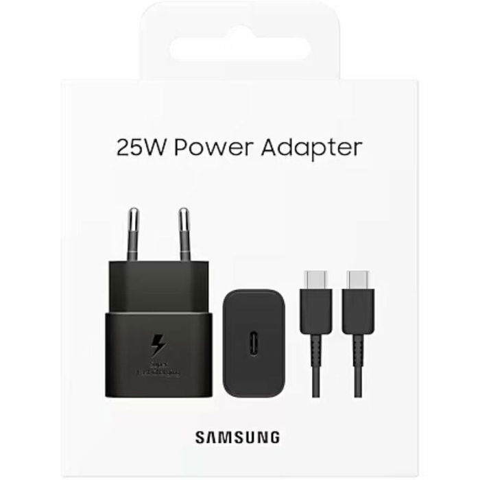 Samsung EP-T2510X EP-T2510XBEGEU Chargeur Secteur Noir - Pour Galaxy S22 Ultra, S22+, S21 Ultra, S21+, Tab S8, Tab S7 Samsung EP-T2510X EP-T2510XBEGEU Chargeur Secteur Noir - Pour Galaxy S22 Ultra, S22+, S21 Ultra, S21+, Tab S8, Tab S7
