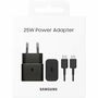 Samsung EP-T2510X EP-T2510XBEGEU Chargeur Secteur Noir - Pour Galaxy S22 Ultra, S22+, S21 Ultra, S21+, Tab S8, Tab S7
