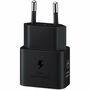 Samsung EP-T2510X EP-T2510XBEGEU Chargeur Secteur Noir - Pour Galaxy S22 Ultra, S22+, S21 Ultra, S21+, Tab S8, Tab S7