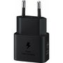 Samsung EP-T2510X EP-T2510XBEGEU Chargeur Secteur Noir - Pour Galaxy S22 Ultra, S22+, S21 Ultra, S21+, Tab S8, Tab S7