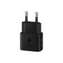 Samsung EP-T2510X EP-T2510XBEGEU Chargeur Secteur Noir - Pour Galaxy S22 Ultra, S22+, S21 Ultra, S21+, Tab S8, Tab S7