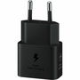 Samsung EP-T2510X EP-T2510XBEGEU Chargeur Secteur Noir - Pour Galaxy S22 Ultra, S22+, S21 Ultra, S21+, Tab S8, Tab S7