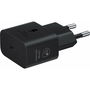 Samsung EP-T2510X EP-T2510XBEGEU Chargeur Secteur Noir - Pour Galaxy S22 Ultra, S22+, S21 Ultra, S21+, Tab S8, Tab S7