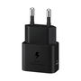 Samsung EP-T2510X EP-T2510XBEGEU Chargeur Secteur Noir - Pour Galaxy S22 Ultra, S22+, S21 Ultra, S21+, Tab S8, Tab S7