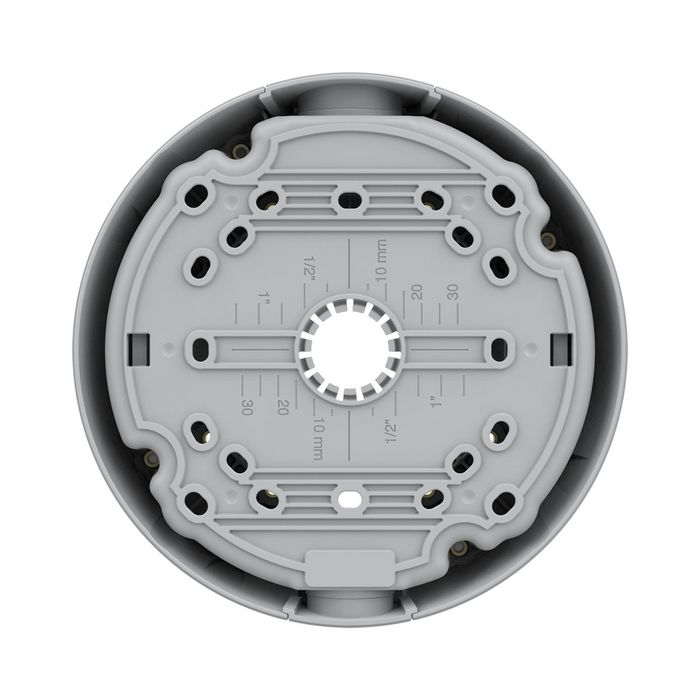 Axis TP3603 - Boite de dérivation pour conduits, entrées flexibles 1/2" et 3/4", compatible avec les produits Axis pour installations intérieures
