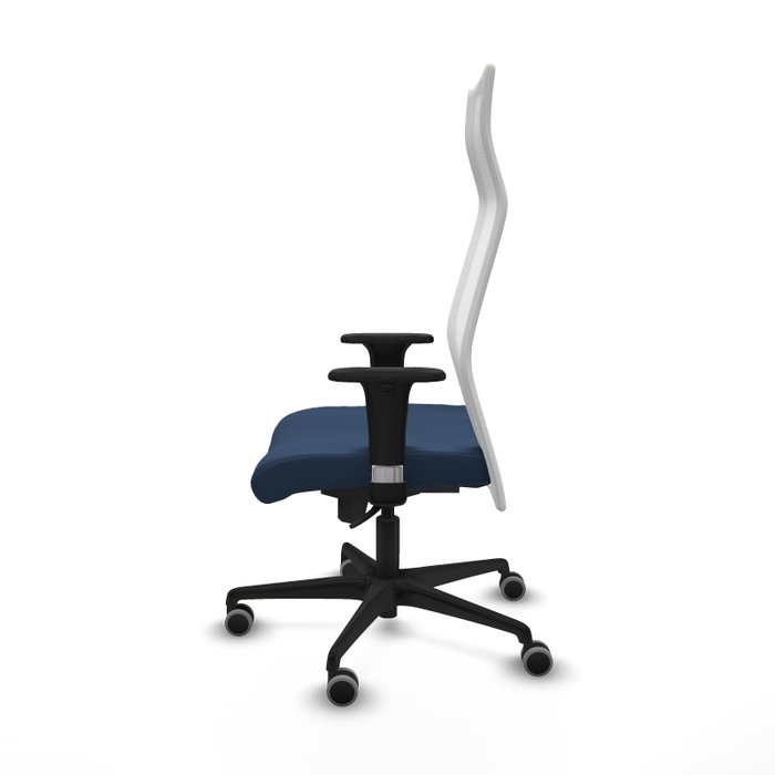 Piqueras y Crespo Chaise de Bureau Albacete XL Bleu Marine et Blanc Piqueras y Crespo Chaise de Bureau Albacete XL Bleu Marine et Blanc