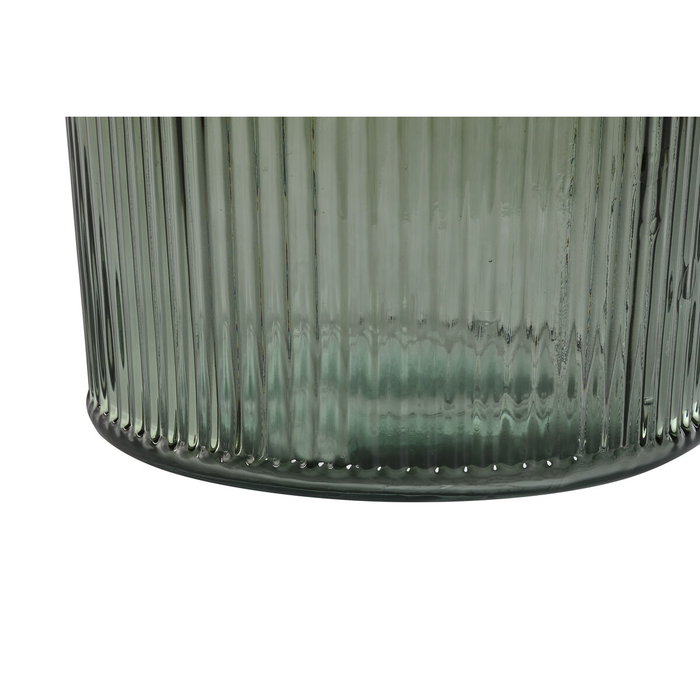 Home ESPRIT Vase Vert Cristal recyclé 30 x 30 x 72 cm Home ESPRIT Vase Vert Cristal recyclé 30 x 30 x 72 cm