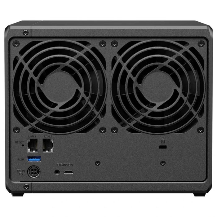 Synology DS925+ Serveur NAS DiskStation, 4 baies, AMD Ryzen V1500B, 4 Go DDR4 ECC, 2.5GbE