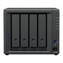 Synology DS925+ Serveur NAS DiskStation, 4 baies, AMD Ryzen V1500B, 4 Go DDR4 ECC, 2.5GbE
