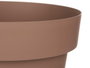Ibergarden Pot Plastique Marron avec Réserve d'Eau 35 cm (34x29x34 cm) 18 L (Set de 6)