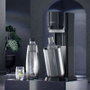 SodaStream Soda Maker DUO noir avec 1 bouteille en verre et 1 bouteille PET 1016812411