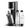 SodaStream Soda Maker DUO noir avec 1 bouteille en verre et 1 bouteille PET 1016812411