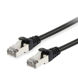Equip Câble Ethernet Cat6a S/FTP 10m Noir RJ45