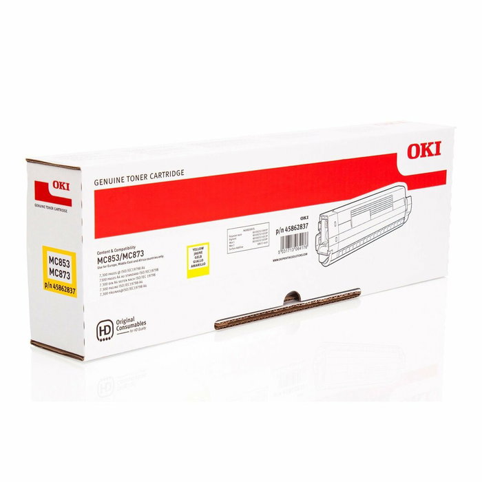 OKI 45862837 Toner Jaune