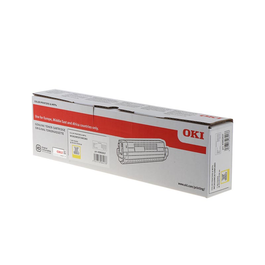 OKI 45862837 Cartouche de toner jaune pour imprimante