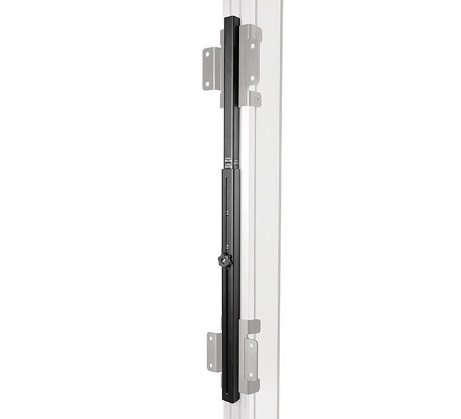 B-Tech BT8380-JPK Kit de plaque de jonction System X pour colonnes BT8380 et rails BT8390, noir
