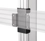 B-Tech BT8380-JPK Kit de plaque de jonction System X pour colonnes BT8380 et rails BT8390, noir
