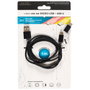 Be Mix Câble USB 2 en 1 Micro USB et Type C, 1m