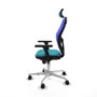 Piqueras y Crespo Chaise de Bureau 3D086N2 Turquoise