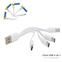 WOLFPACK LINEA PROFESIONAL Piles Lithium Rechargeables AAA 1,5V USB-C (Lot de 4)