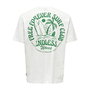 T-shirt à manches courtes homme Only & Sons Onskylan Rlx Icon Cloud Dancer Blanc