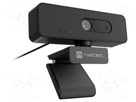 NATEC Caméra internet Full HD 1080p Noir