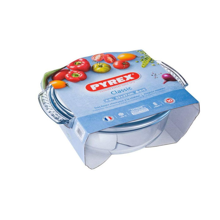 Pyrex Cocotte Ronde en Verre Borosilicate 5,1 L Pyrex Cocotte Ronde en Verre Borosilicate 5,1 L