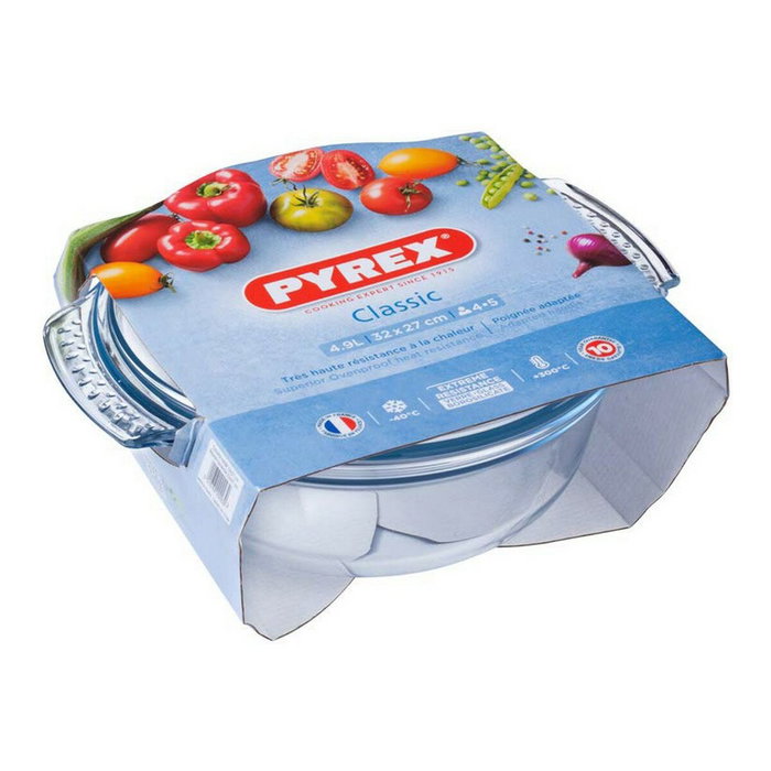 Pyrex Cocotte Ronde en Verre Borosilicate 5,1 L Pyrex Cocotte Ronde en Verre Borosilicate 5,1 L