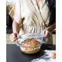 Pyrex Cocotte ronde en verre borosilicate 5.1 L 1450074 - Résiste au four 300°C, micro-ondes, congélateur et lave-vaisselle - Transparente