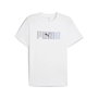 T-shirt à manches courtes homme Puma Essentials Logo Lab Blanc 11-12 Ans