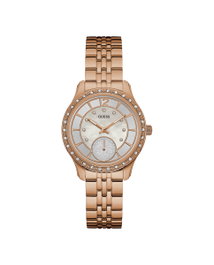 Guess W0931L3 - Montre analogique or rose