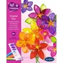 Sentosphere - Coffret Créatif Peinture Vitrail Crystal Flor - 8 Fleurs à Créer en Verre Effilé - Art et Créations - Dès 8 ans
