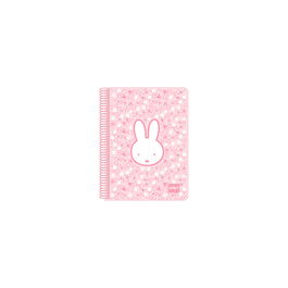 Carnet Miffy Flores A5 80 Volets