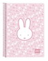 Safta Carnet Miffy "Fleurs" Format Quarto, 80 Pages, Couverture Rigide, 15.5 x 22 x 1 cm