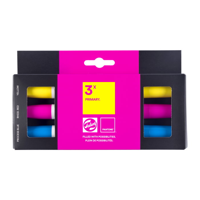 Talens | Pantone Set de marqueurs 3x Primary Talens | Pantone Set de marqueurs 3x Primary