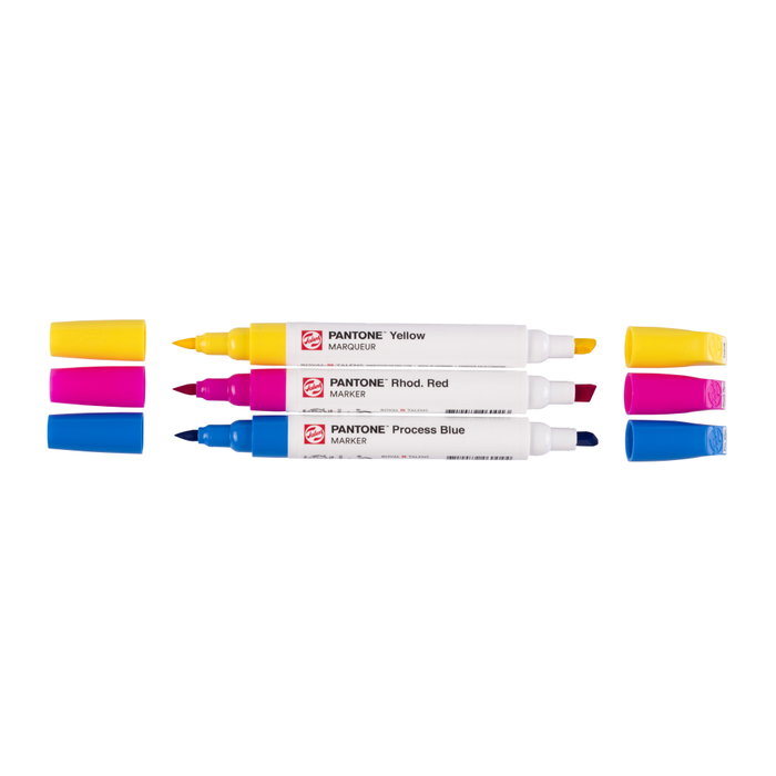 Talens | Pantone Set de marqueurs 3x Primary Talens | Pantone Set de marqueurs 3x Primary