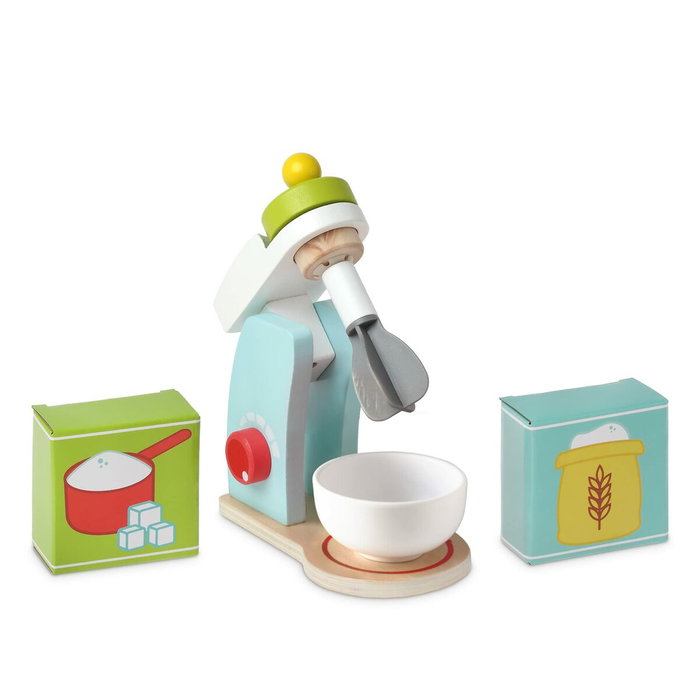 KioKids Batidora Procesadora en Madera Multicolor