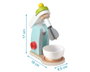 KioKids Batidora Procesadora en Madera Multicolor
