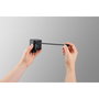 Intenso Cargador de pared 65W GaN W65ACIC rétractable noir