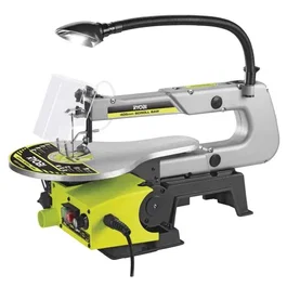 Ryobi RSW1240G Scie à chantourner stationnaire 70W 405mm, vitesse variable 550-1700 tr/min, lame 127mm, idéale pour bois, plastique et métaux tendres