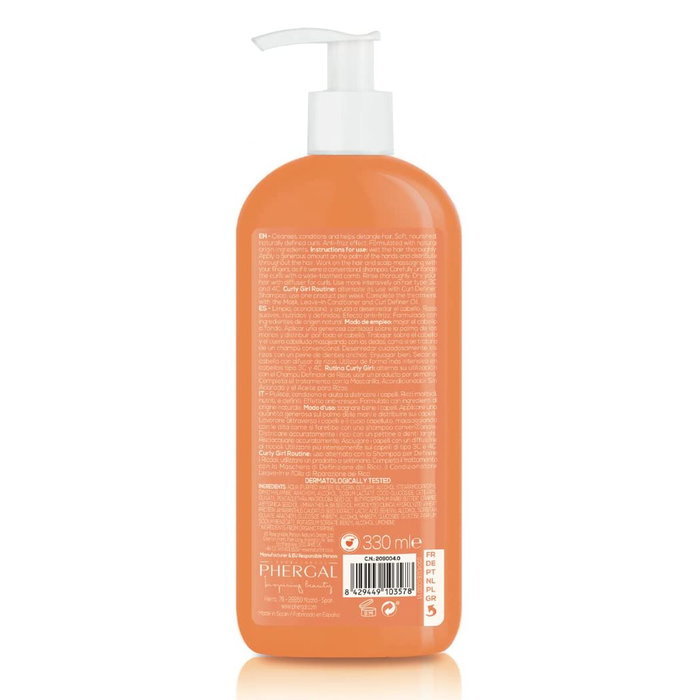 Naturtint Baume lavant CURLY pour cheveux bouclés 330 ml