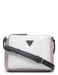 Guess Becca Sac bandoulière en textile Blanc Rose