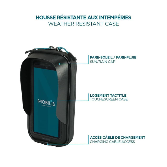 Mobilis Protection pour téléphone portable 044022 Noir