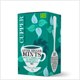 CUPPER AFTER DINNER MINT infusion BIO 20 sachets