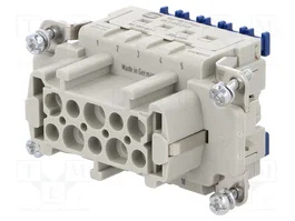 HARTING Insert de contact HDC femelle 10+PE