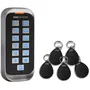 SCS Sentinel Clavier de Codage avec Badges RFID CodeAccess - 12V, Etanche IP68, Rétroéclairé, Contrôle d'Accès pour Portail avec 5 Badges et Capacité 2000 Utilisateurs