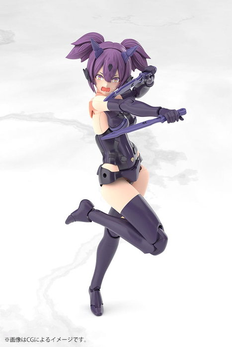 Megami Device figurine Plastic Model Kit 1/1 Asra Ninja Kaname Shadow Edition Full Package 14 cm