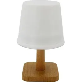 Galix Lampe Solaire de Table GALIX G4410, 25 Lumens, H20 cm, Blanc Chaud 3000K, 8h Autonomie