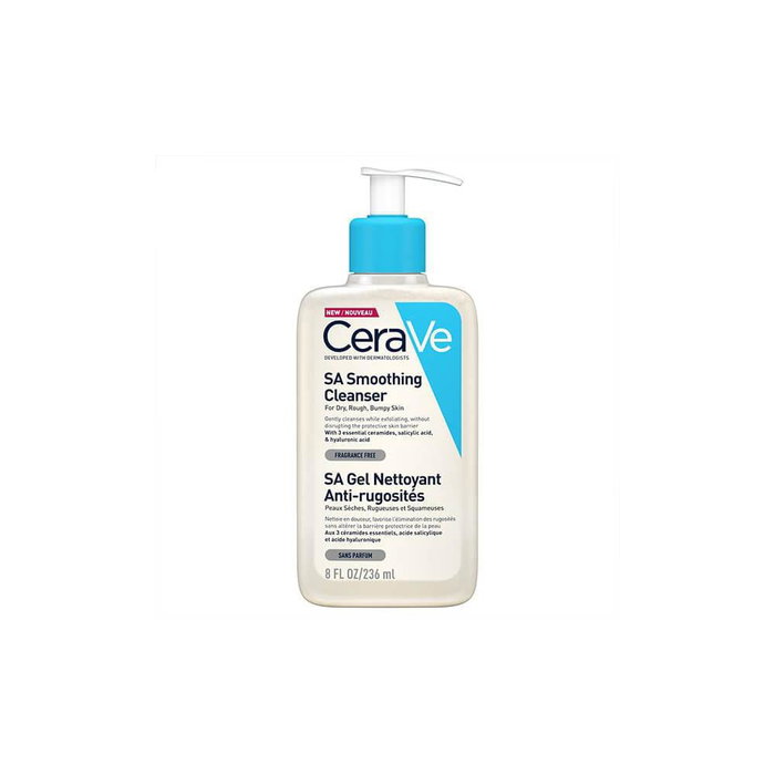CeraVe SA Smoothing Gel Nettoyant Anti-rugosité 236 ml